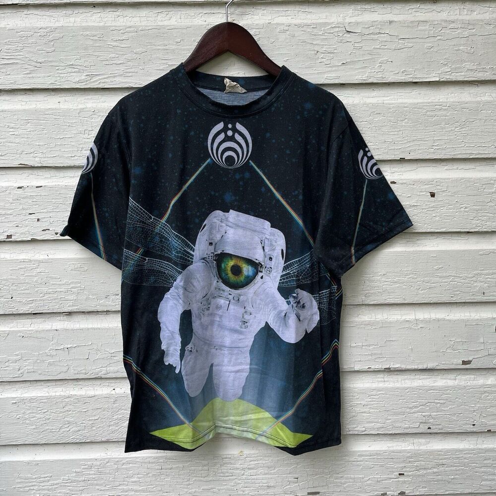 BASSNECTAR Official Unlimited All Over Print T Shirt, Multicolor- Size Small